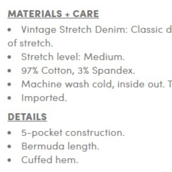 TORRID High-Rise Bermuda Jean Shorts Women's Plus Size 26 NWT - Picture 4 of 4